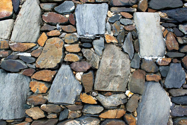 Сток-фото: старые · каменной · стеной · текстуры · пород · различный