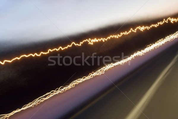 Licht abstrakten Autos Zeichen andere Auto Stock foto © ArenaCreative
