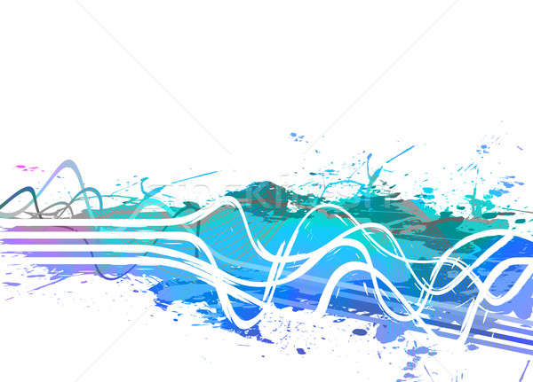 Splattered Paint Background Stock photo © ArenaCreative