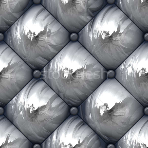 Brillante tapicería patrón 3d plata textura Foto stock © ArenaCreative
