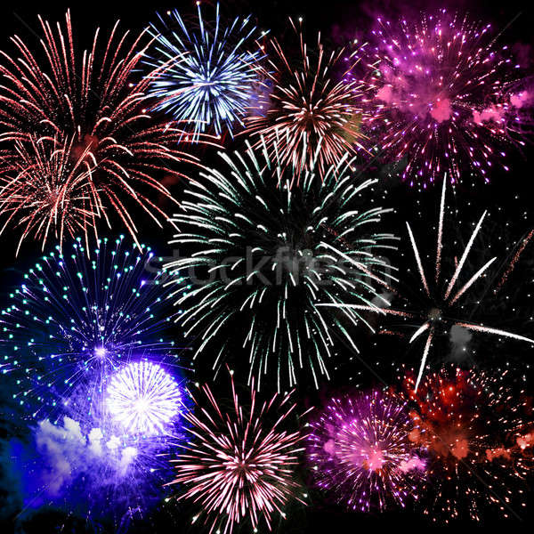 Fireworks Grand Finale Stock photo © ArenaCreative