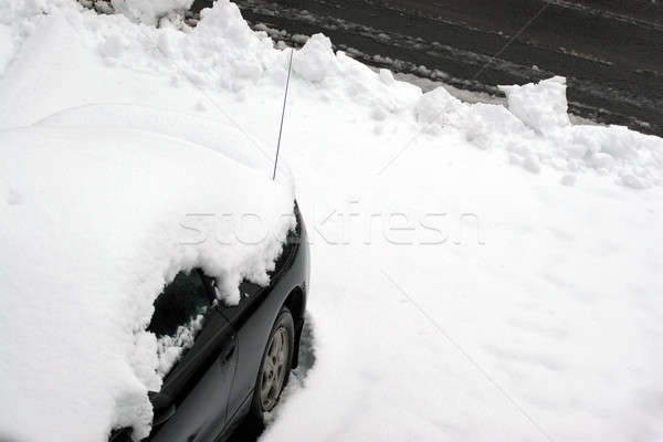 Car Snowed In Stock photo © ArenaCreative