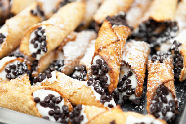 Fresh Cannolis Stock photo © arenacreative