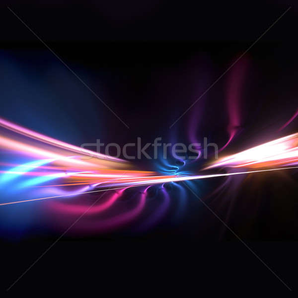 Funky fractal lay-out ontwerp groot Stockfoto © ArenaCreative