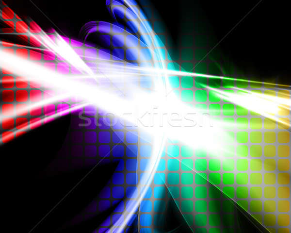 Glowing Rainbow Layout Stock photo © ArenaCreative