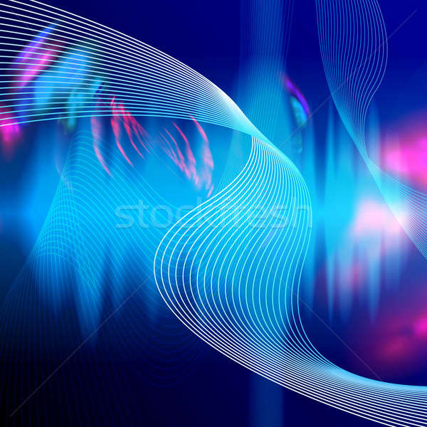 Electric Audio Waveforms Stock photo © ArenaCreative