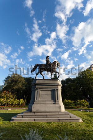 Boston George Washington Statue Stock photo © ArenaCreative
