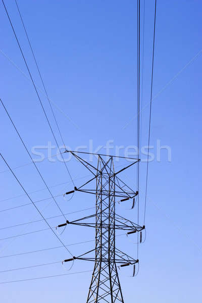 High Power Lines Stock photo © ArenaCreative