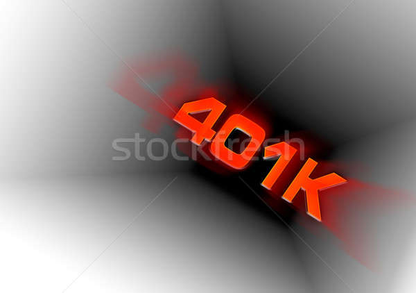 401k Down the Tubes Stock photo © ArenaCreative