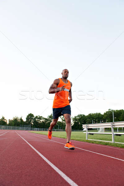 Running At the Track Stock photo © arenacreative