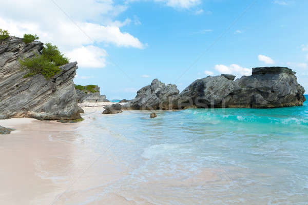 Foto stock: Herradura · playa · escena · vacío · naturaleza · mar