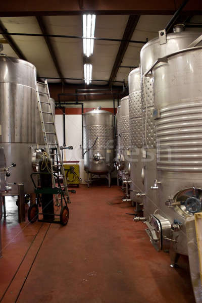 Wine Storage Tanks Stock photo © ArenaCreative