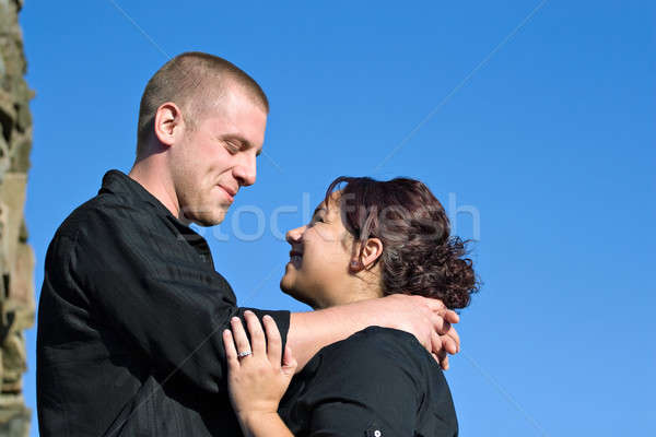Happy Young Couple Stock photo © ArenaCreative