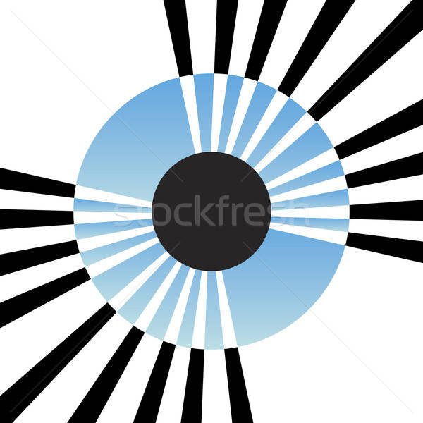 Abstract Eye Iris Stock photo © ArenaCreative