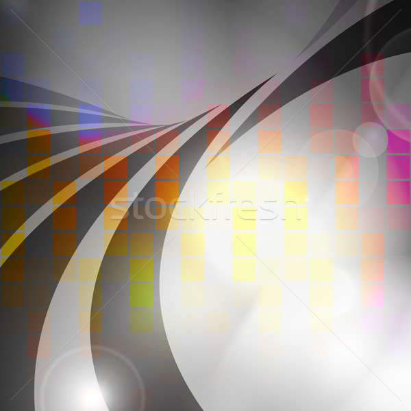 Colorful Audio Waveform Stock photo © ArenaCreative