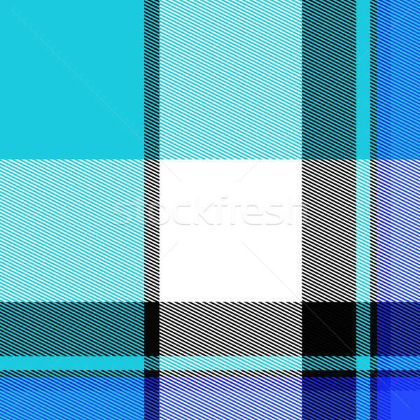 Blue Plaid Pattern Stock photo © ArenaCreative