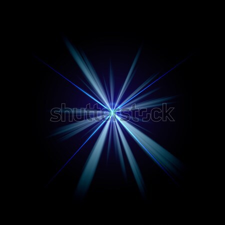 Blue Flash of Light Stock photo © ArenaCreative