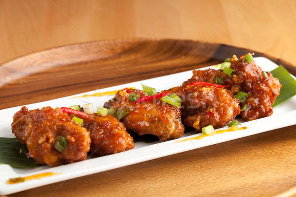Hot Spicy ThaiChicken Wings Stock photo © arenacreative