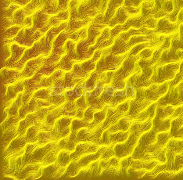 Murdar par blond blană textură piept galben Imagine de stoc © ArenaCreative