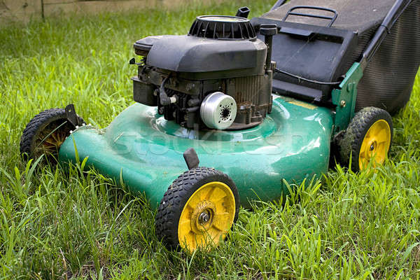 Green Lawn Mower Stock photo © ArenaCreative