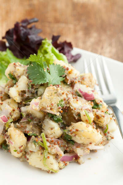 Healthy Homemade Potato Salad Stock photo © arenacreative