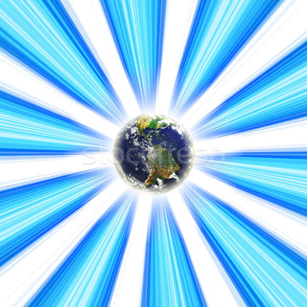 Planète terre vortex centre résumé illustration Photo stock © ArenaCreative