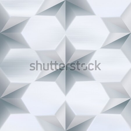 Star Studded Brushed Metal Stock photo © ArenaCreative
