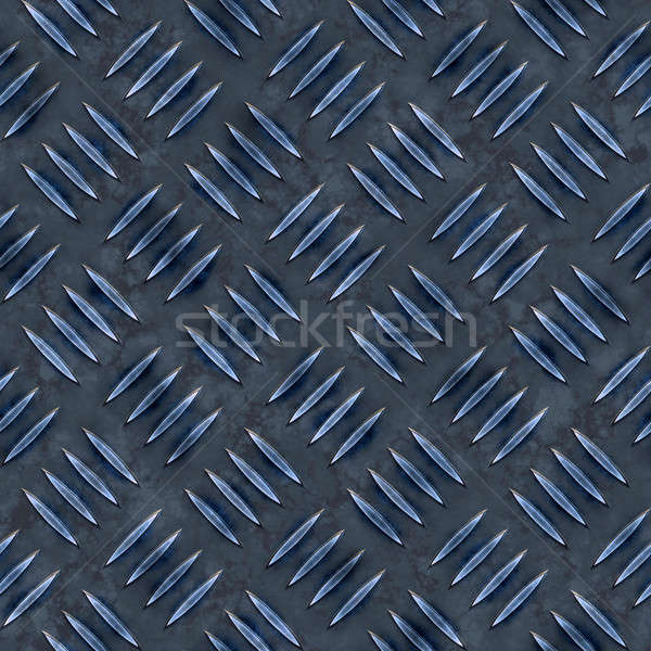 Stock fotó: Kék · gyémánt · tányér · textúra · csempék · minta