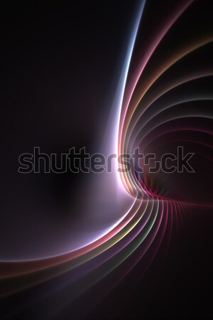 Glowing Reddish Waves Stock photo © ArenaCreative