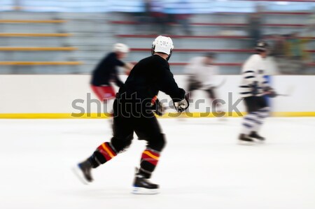 Hóquei jogadores gelo abstrato dois Foto stock © ArenaCreative