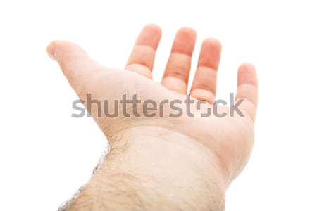 Empty Hand Isolated Stock photo © ArenaCreative