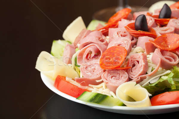 Tasty Antipasto Salad Stock photo © ArenaCreative