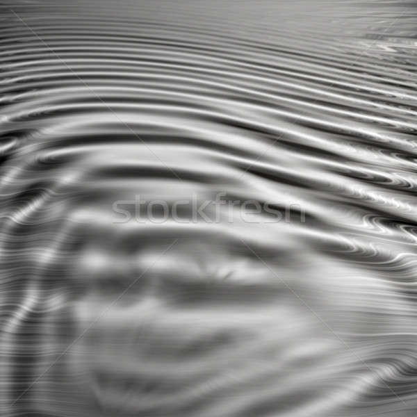 Vloeibare staal metaal textuur zilver water abstract Stockfoto © ArenaCreative