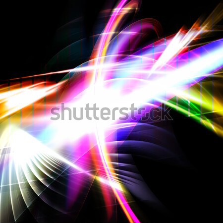 Glowing Flare Layout Stock photo © ArenaCreative