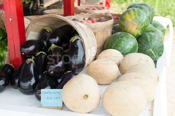 Farmers Market Melons Stock photo © arenacreative