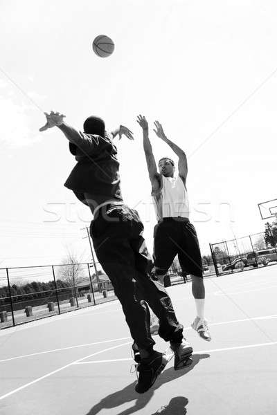 Competitive Basketball Game Stock photo © ArenaCreative