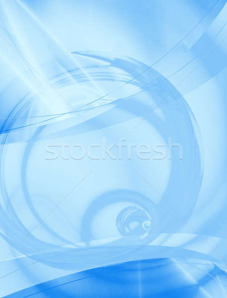 Absztrakt kék elrendezés konzerv sablon terv Stock fotó © ArenaCreative