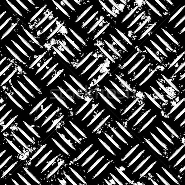 Foto stock: Grunge · diamante · prato · textura · do · metal · industrial · azulejos