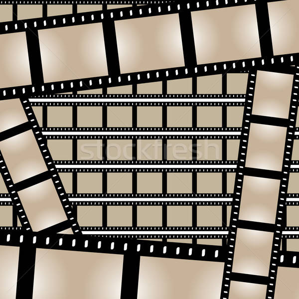 Films Strips Vector Stock photo © ArenaCreative