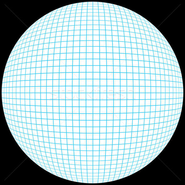 3D Grid Sphere Stock photo © ArenaCreative