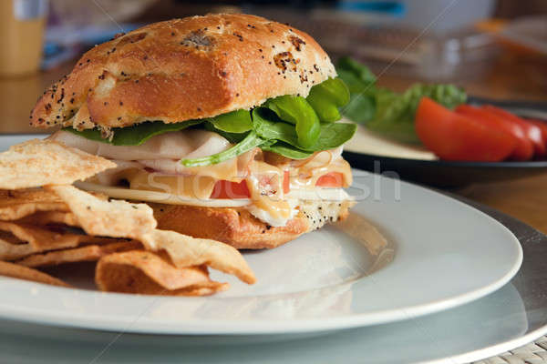 Tasty Deli Sandwich Stock photo © ArenaCreative