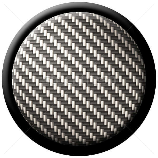 carbon fiber button Stock photo © ArenaCreative