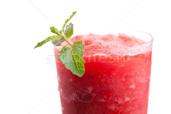 Frozen Tropical Strawberry Slushie Stock photo © ArenaCreative