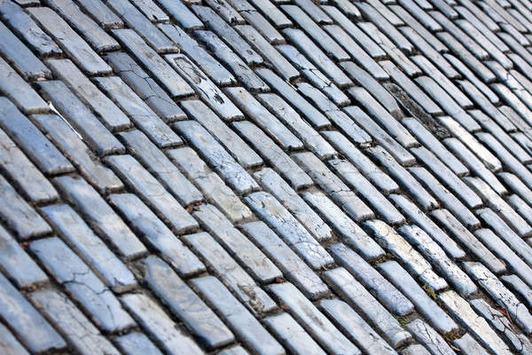 Vieux san juan pavés texture célèbre bleu [[stock_photo]] © ArenaCreative