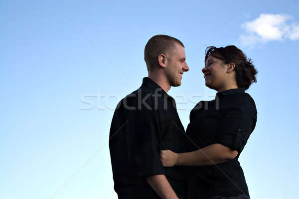 Attractive Young Couple Stock photo © ArenaCreative