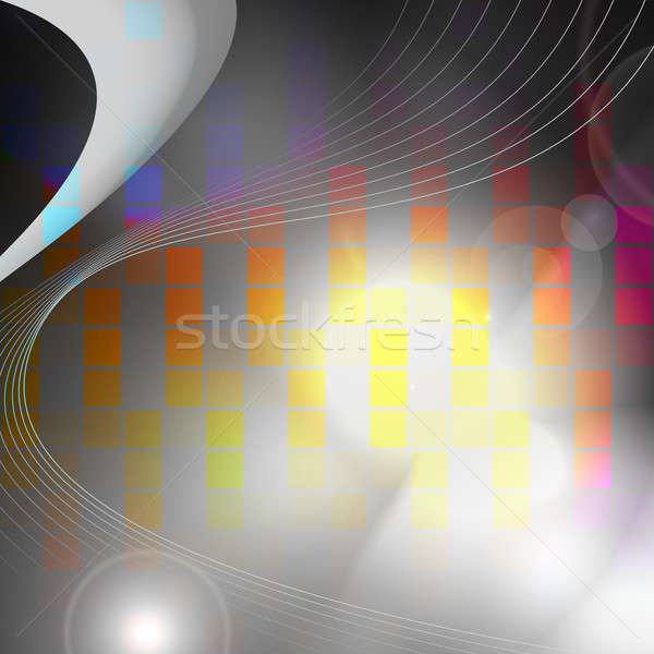 Digital Graphic Equalizer Stock photo © ArenaCreative