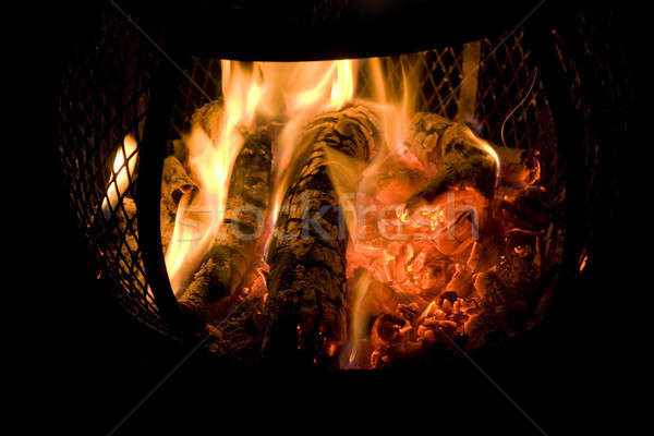 Chiminea Fire Stock photo © ArenaCreative