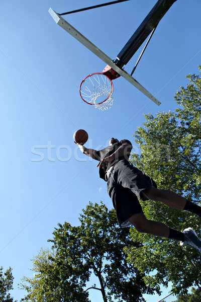 Slam Dunk Basketball Stock photo © ArenaCreative