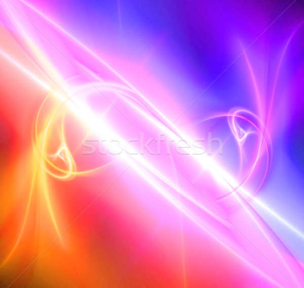 Streszczenie osoczu energii tęczy kolorowy projektu Zdjęcia stock © ArenaCreative