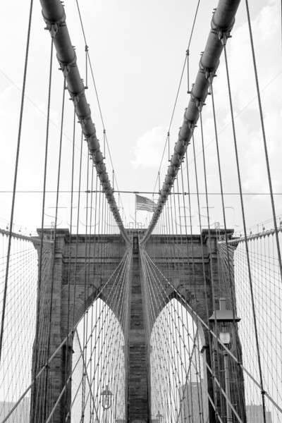 Stock photo: Brooklyn Bridge Gates